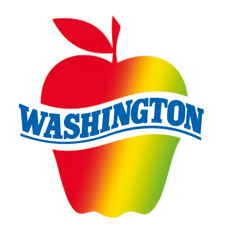 Promotional Guide & Map For The Washington Apple Commission - Washington Apples (800x800), Png Download