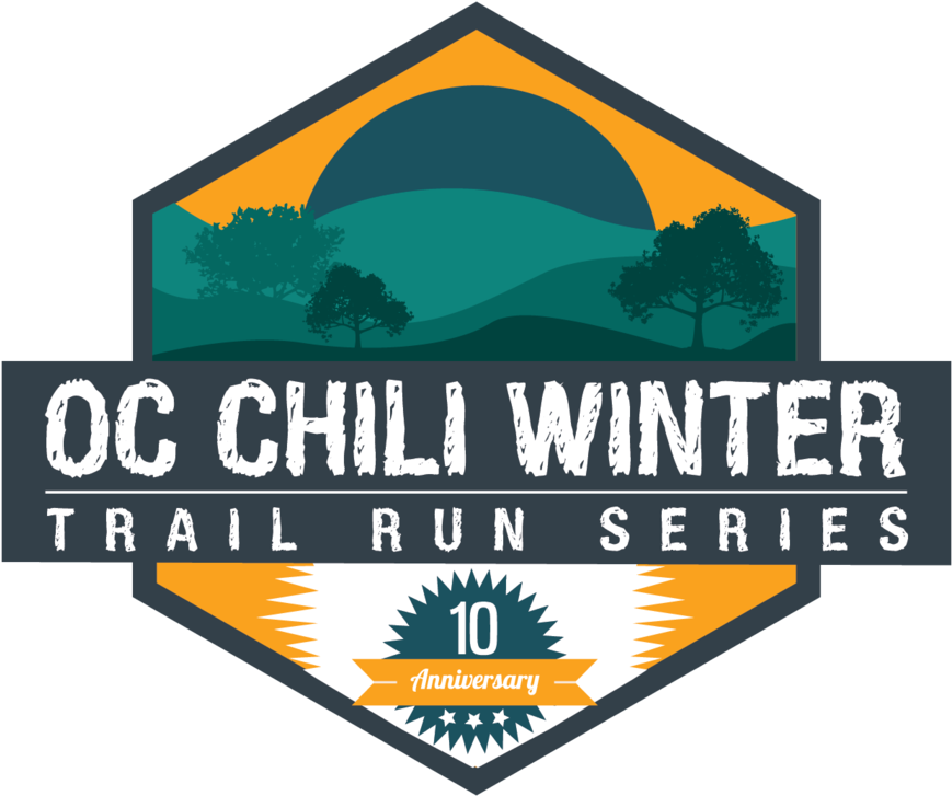 10thanniversary 2018 Oc Chili Winter Logo Vf-01 - Winter Trail Run Series (1000x844), Png Download