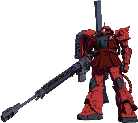 Zaku Ii Armaments Origin - Gundam The Origin 渣 古 (485x435), Png Download