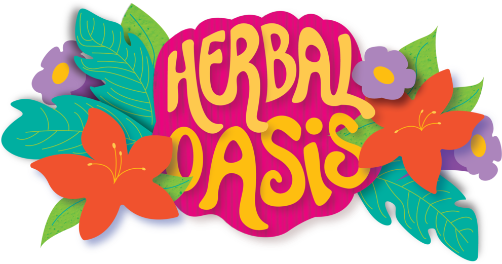 Herbaloasislogo Copy - Portable Network Graphics (1000x520), Png Download