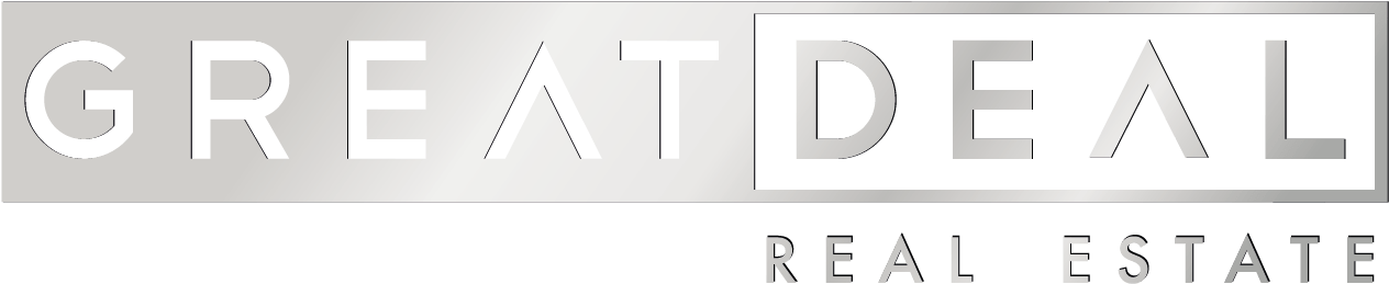 Great Deal Real Estate In Dubai Uae Logo Silver Property - Logo (1421x297), Png Download
