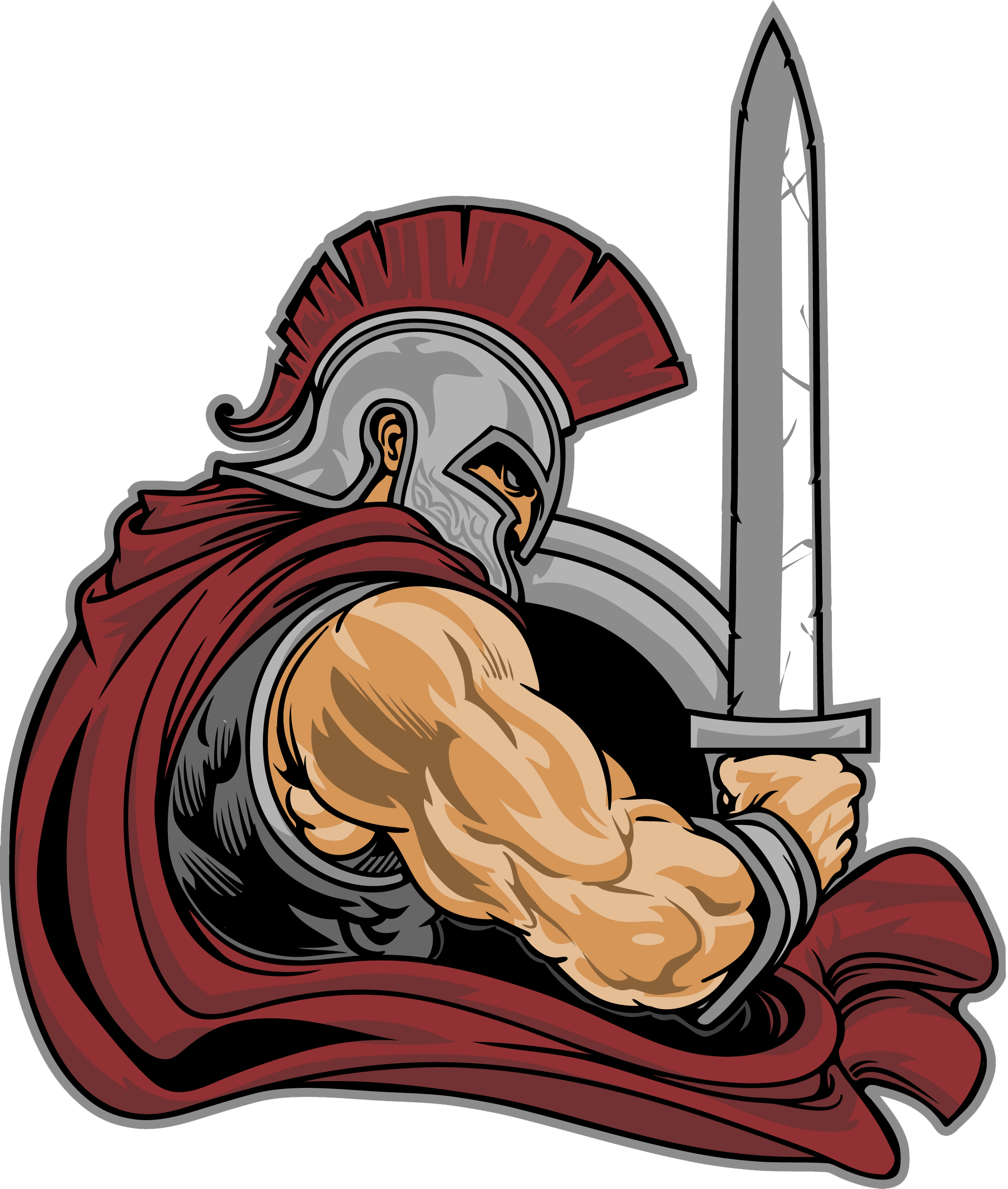 Patriot Warriors - Patriot High School Riverside Logo (2036x2400), Png Download