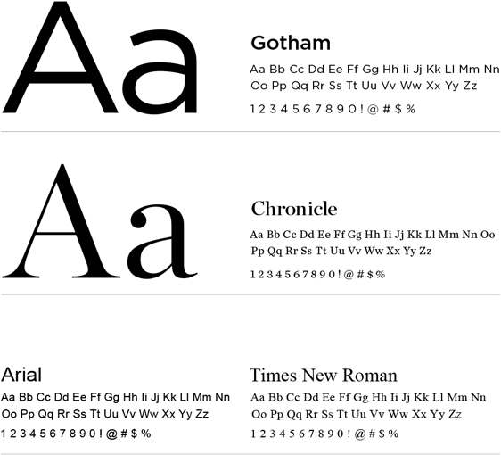 Typography - Example Of Sans Serif Font (600x536), Png Download