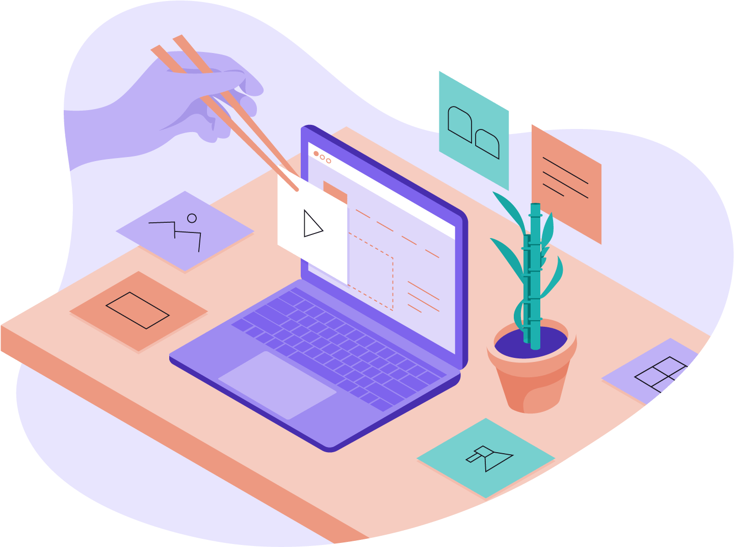 Build Your Pages With A Powerful Drag And Drop Page - Diagram (1440x1080), Png Download