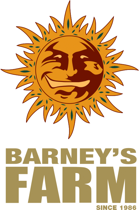 Barney's Farm Vertical Logo (886x980), Png Download