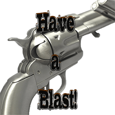 Bust Loose Have A Blast - Revolver (400x400), Png Download