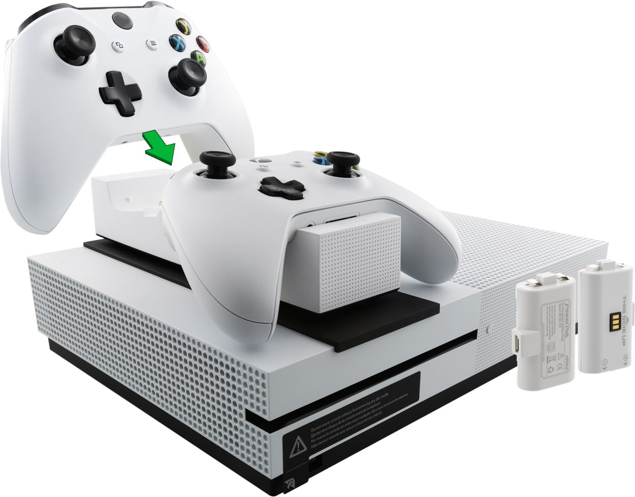 Nyko Debuts New Line Of Psvr, Vive, And Game Console - Nyko Xbox One S Modular Charge Station (xbox One) (1280x1015), Png Download