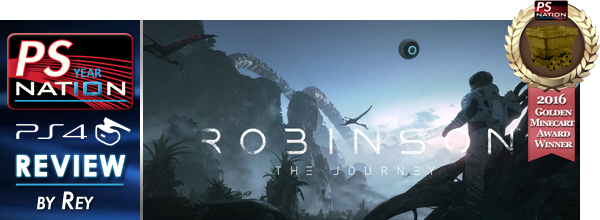 2016 Golden Minecart Awards - Robinson The Journey Rating (600x220), Png Download