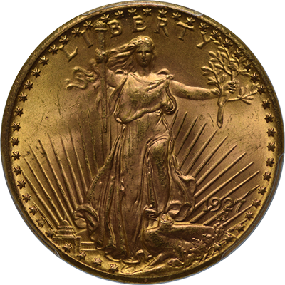$20 Saint-gaudens Gold Double Eagle - Ancient Greek Double Eagle (400x400), Png Download