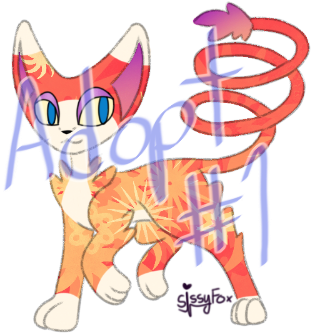 Glameow - Cartoon (500x500), Png Download