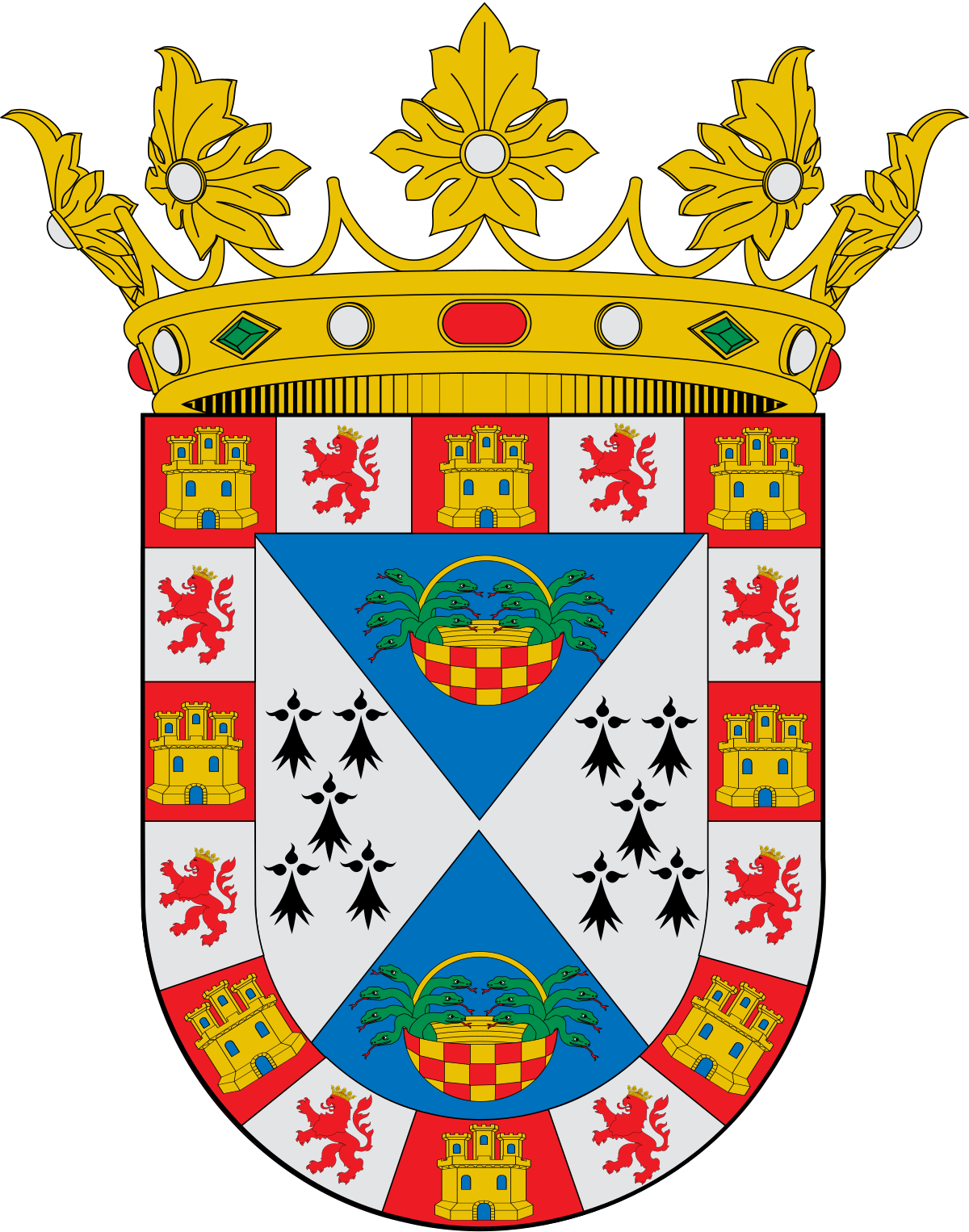 Cafepress Puerto Rico Coat Of Arms Tile Coaster (1200x1526), Png Download