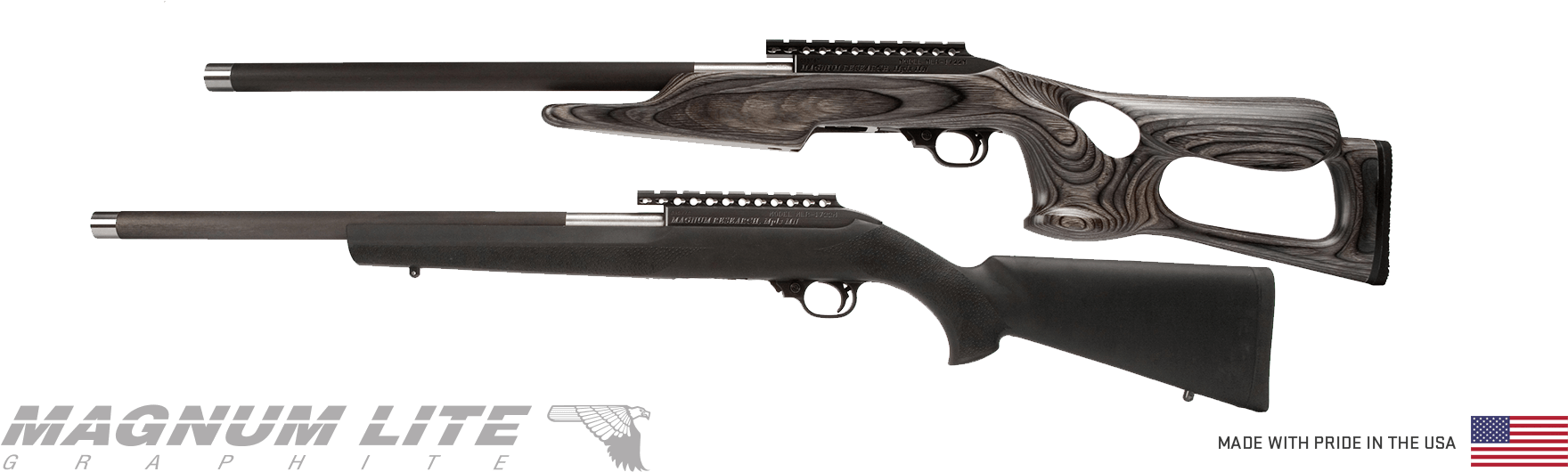 Magnumlite Rimfire Rifles - Magnum Research (1827x624), Png Download