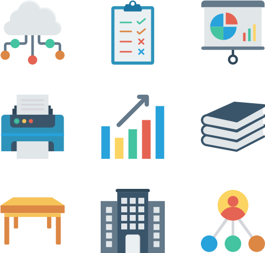 Business And Office (600x564), Png Download