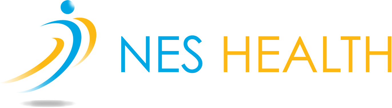 34 Pm 40895 Nes Health Logo Vert - Nes Health Logo Png (1371x379), Png Download