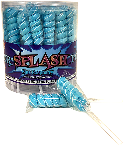 Baby Blue & White Color Splash Blue Raspberry Unicorn - White (500x500), Png Download