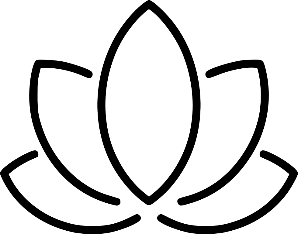 Lotus Flower Relaxation Harmony Wellness Comments - Lotus Flower Icon Free (980x770), Png Download