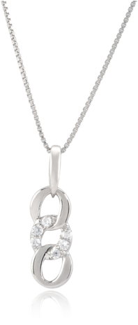 Lady's Sterling Silver Pendants - Locket (500x500), Png Download