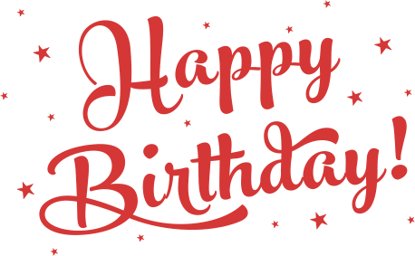 First Name - Happy Birthday Png Text Black - Free Transparent PNG ...