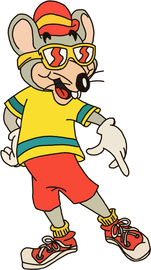 Summer Rat Vector From Shorts - Chuck E Cheese Art (920x954), Png Download