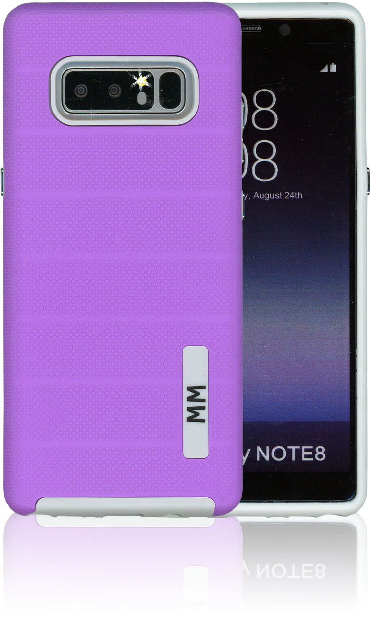 Samsung Galaxy Note 8 Mm Opal Slim Case Purple - Iphone (756x1280), Png Download