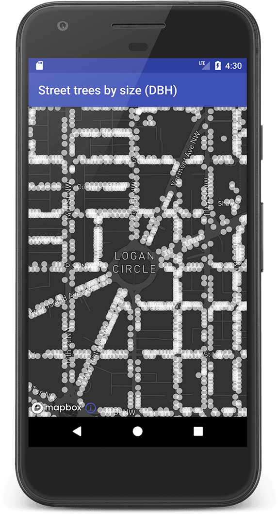 Initialized Map On An Android Device - Iphone (720x1274), Png Download
