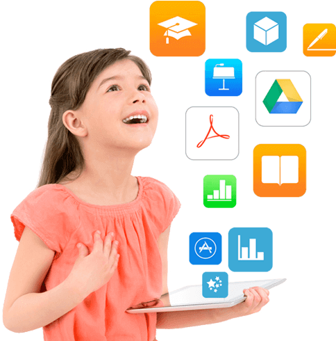 Discovery - Education Girl Image Png Hd (600x491), Png Download