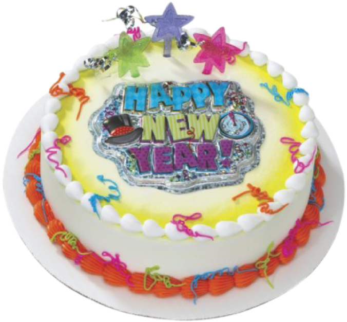 Special New Year Cake - Christmas And New Year Cake (700x1000), Png Download