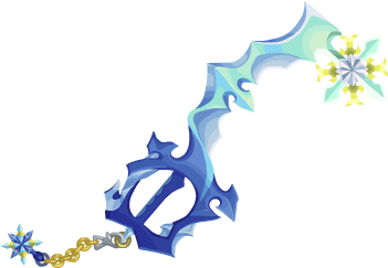 Diamond Dust Khx - Diamond Dust Keyblade (419x344), Png Download