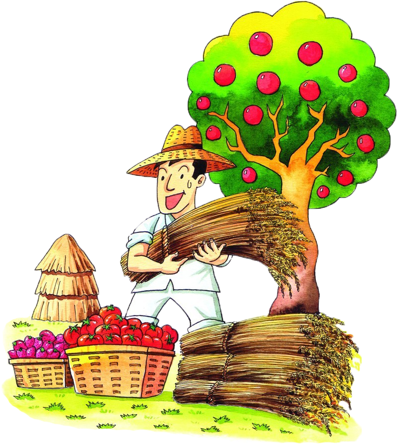 Cartoon Farmer Png Download Image - Farmers Png (900x919), Png Download