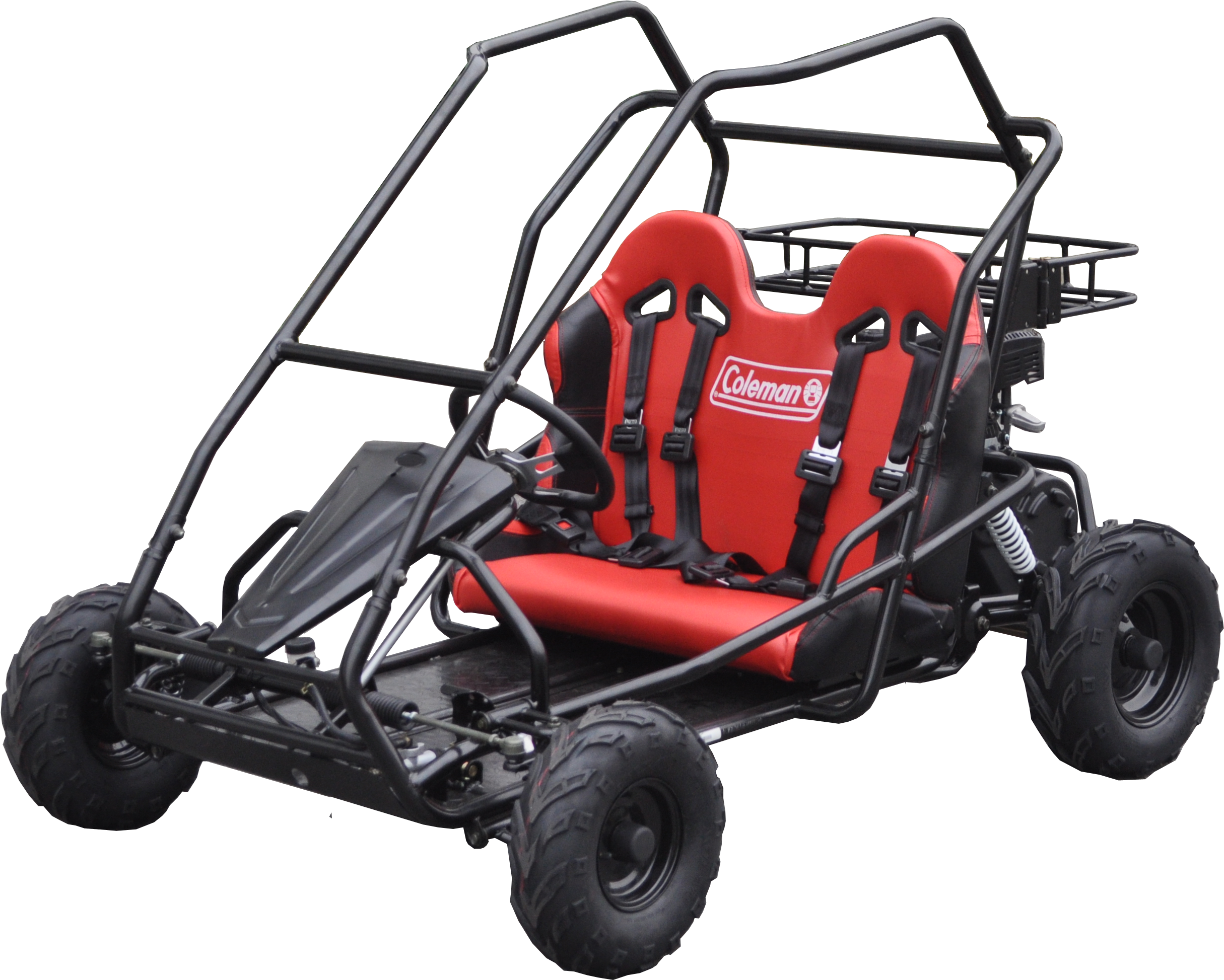 Coleman Powersports Kt196 196cc Gas Powered Go-kart (3306x2328), Png Download