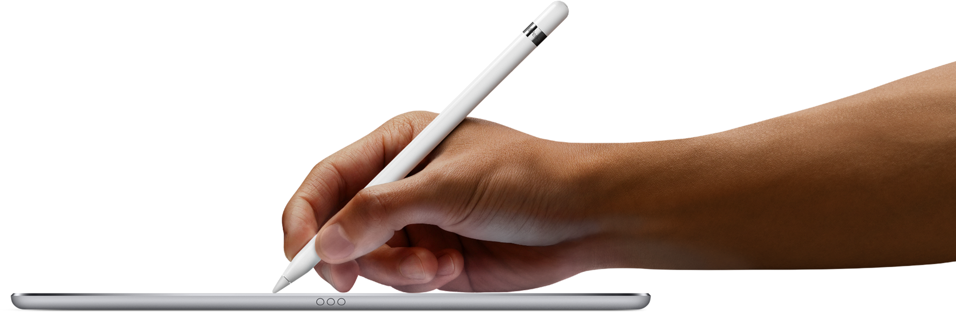 Hero Large - Apple Pencil For Ipad Pro (2111x789), Png Download