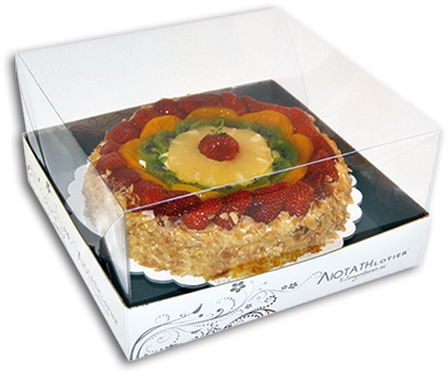 Special Box For Christmas Cake - Fruit Cake (486x339), Png Download