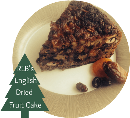 English Dried Fruit Cake From The Baking Bible - The Baking Bible (500x428), Png Download