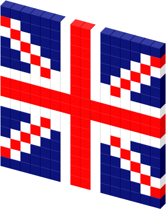 Union Jack (340x431), Png Download