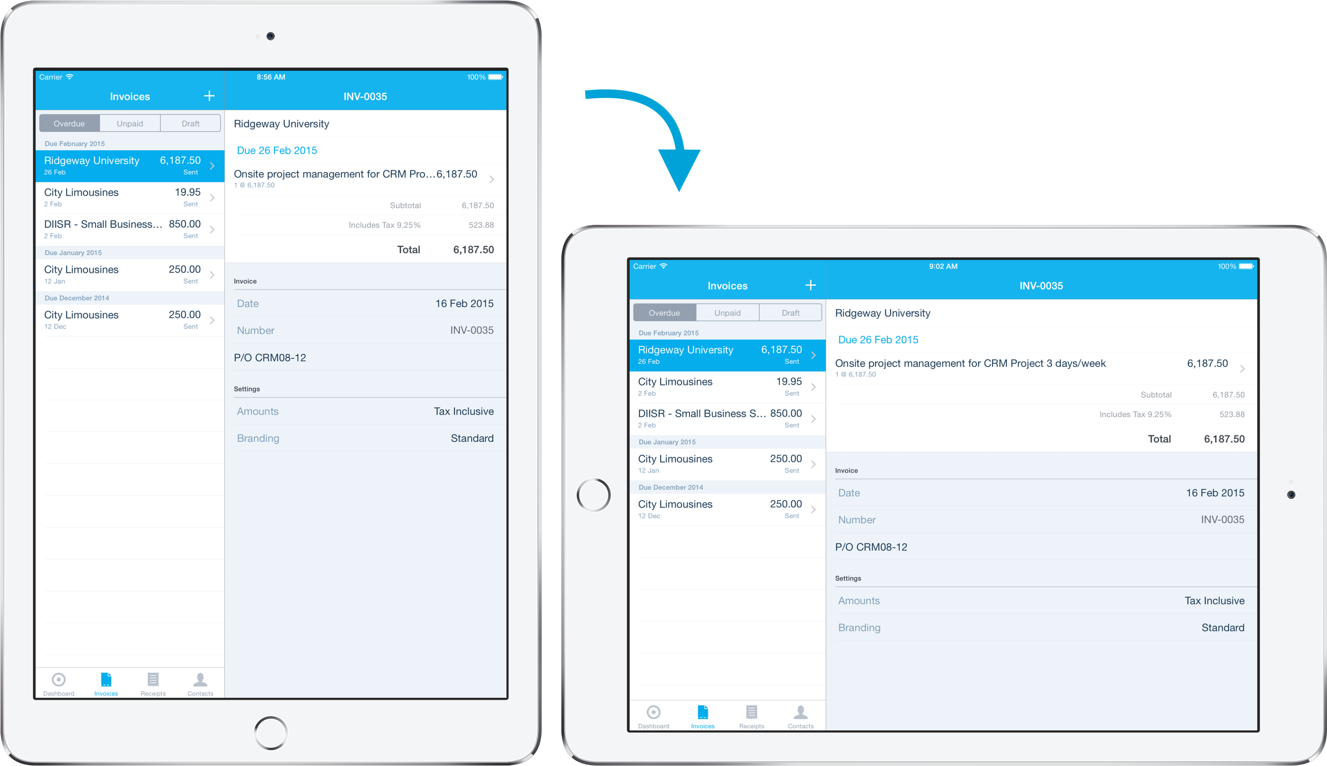 That's Right, We've Released A Version Of Xero For - Xero Ipad (2700x1559), Png Download