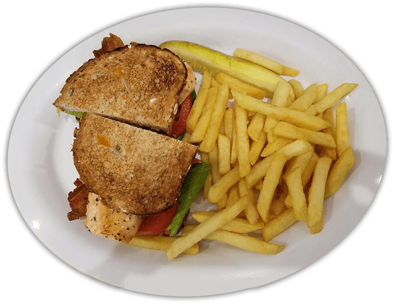 Breakfast Restaurants Neptune Beach Fl Restaurants - Fast Food Plate Png (802x618), Png Download