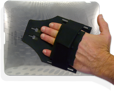 Iphone Holder Hand (391x312), Png Download