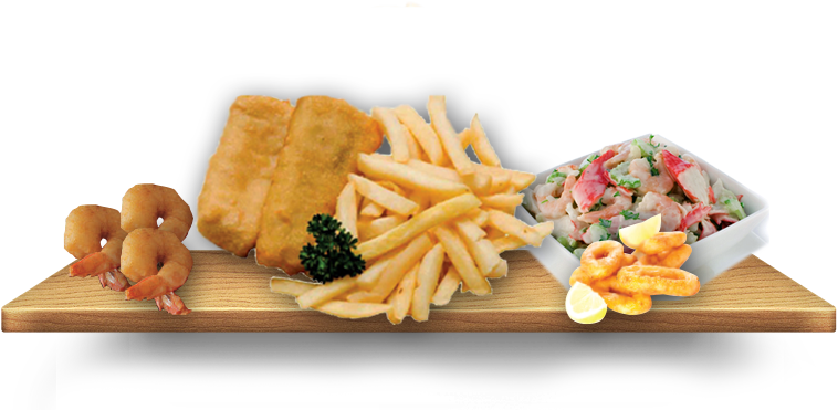 Fish & More - French Fries (758x371), Png Download