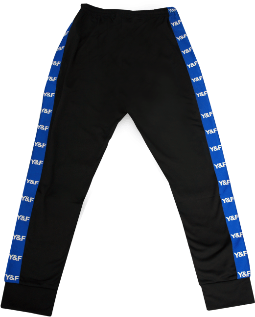 Y&f Blue Stripe Track Pants - Y&f Stripe Track Pants (650x650), Png Download