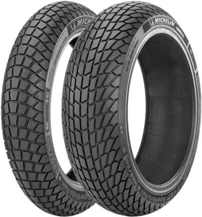 Tyre Image - Michelin Power Supermoto Rain (495x495), Png Download
