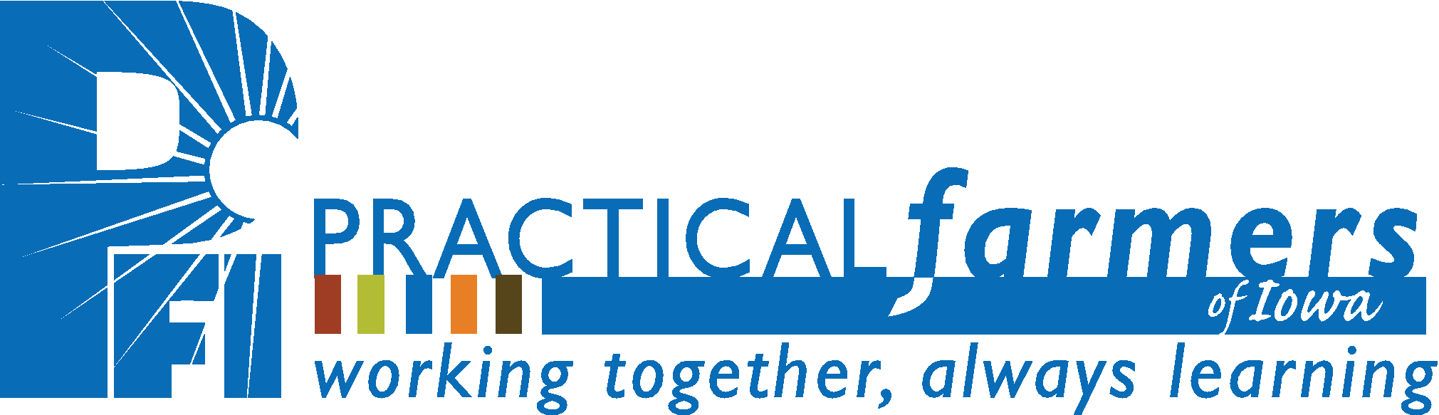 Pfi Logo 4c Transparent Background - Practical Farmers Of Iowa (2021x583), Png Download