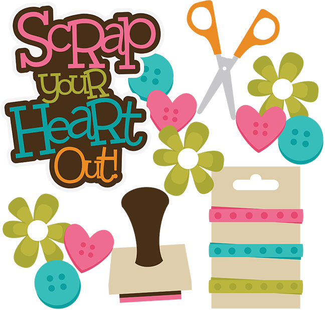 Scrapbooking Clip Art (648x617), Png Download