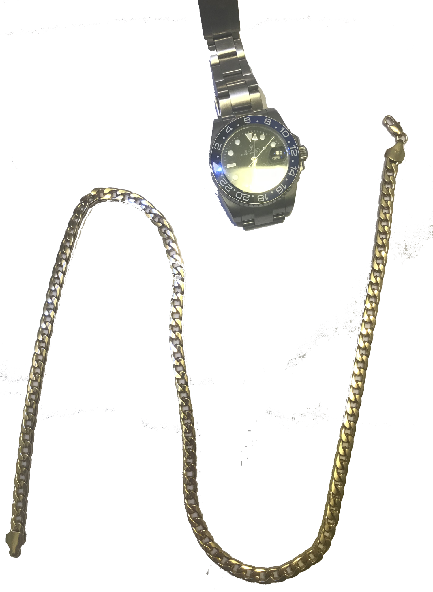 Gold Cuban Link - Gold (1501x2048), Png Download