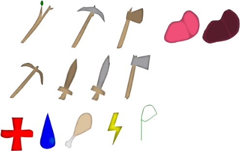 Survivalpack0001 (578x489), Png Download