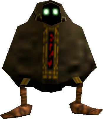 Both Are Shrouded In Brown Rags With A Blackened Face - Smg4 Bob Roblox (349x401), Png Download