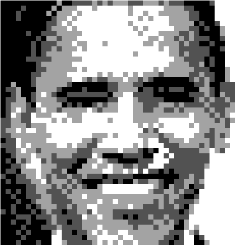 Obama Yo Mama - Portrait Made Of Lego (480x500), Png Download