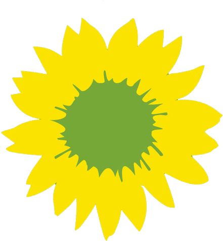 Sunflower - Sun Flower Vector Png (500x500), Png Download