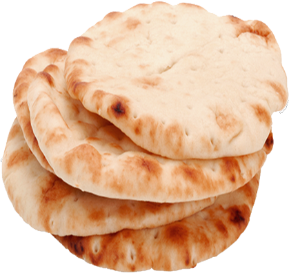 Naan Bread Png Pic - Naan Png (505x505), Png Download