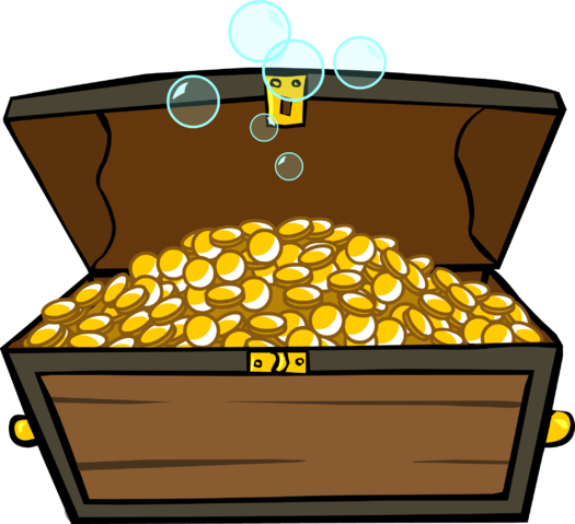Treasure Chest Id 305 Sprite 004 - Treasure Sprite (525x479), Png Download