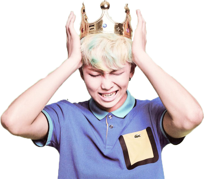 2016 The Year Of Bts - Bts Rap Monster Cute (1000x601), Png Download